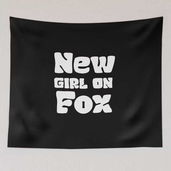 Item preview, New Girl On Fox Black designed and sold by DamaliePierre.
