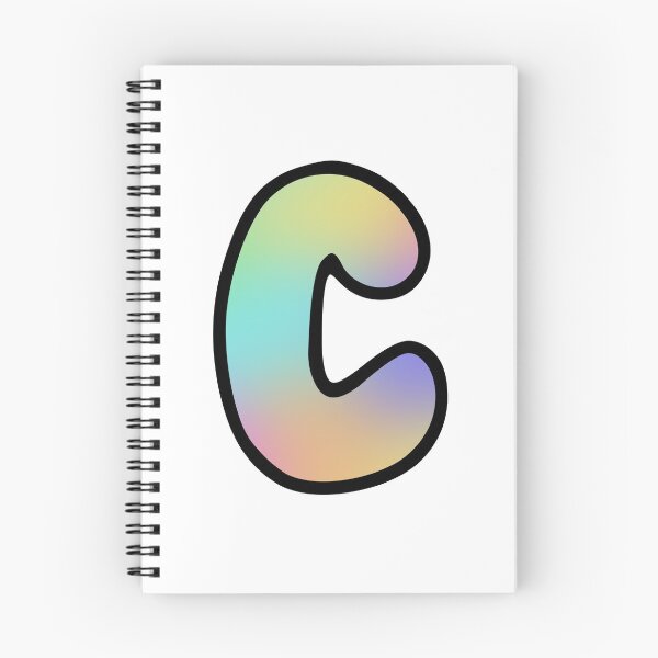 Artikelvorschau, Pastellblasen-Buchstabenmonogramm - C. entworfen und verkauft von GhostLonging.