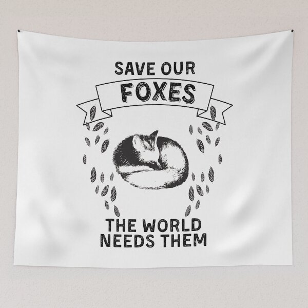 Item preview, Save The Foxes designed and sold by Cute  Pawz.