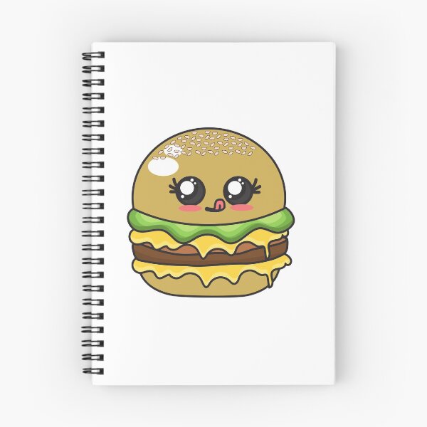 Item preview, Cute Adorable Burger! - Kawaii Food Design designed and sold by sweetpeanut.