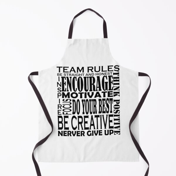 Item preview, Team Rules Inspire Focus Motivate designed and sold by Qudkin.