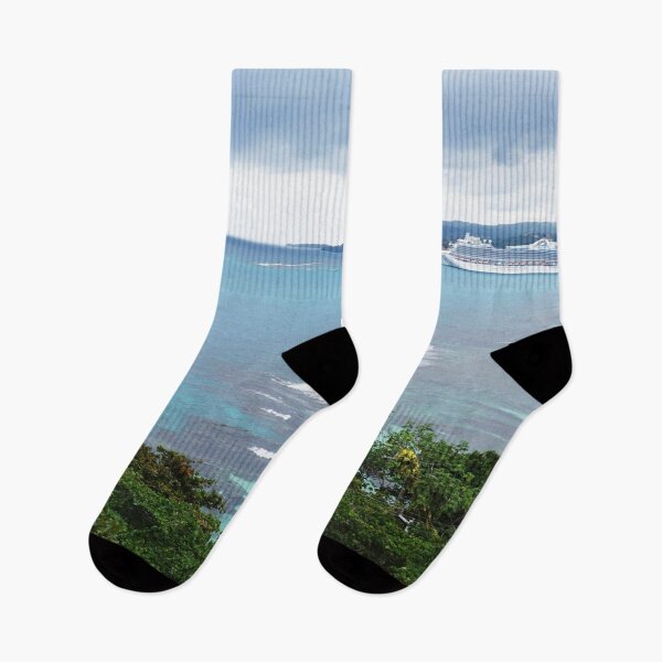 Item preview, Blue Rocky Ocean water in Jamaica designed and sold by socialengineer.