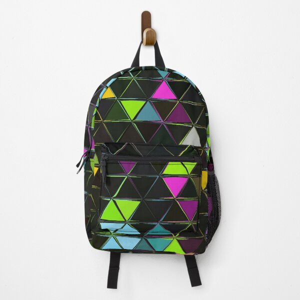 Item preview, Cute Funky geometric Triangles Pattern funny gift for digital art lovers designed and sold by AYACHI90.