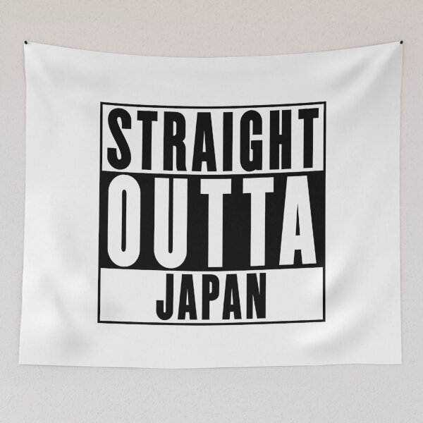 Item preview, Straight Outta Japan designed and sold by RandomStuffShop.