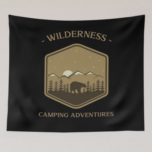 Item preview, Wilderness Camping Adventures designed and sold by OurBlairWorld.