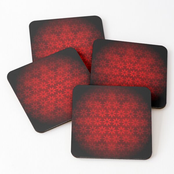 Item preview, red flower pattern designed and sold by jc007.