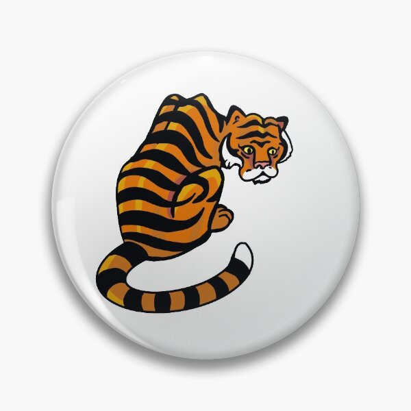 Artikelvorschau, Schmollender Tiger entworfen und verkauft von Bill Morse.