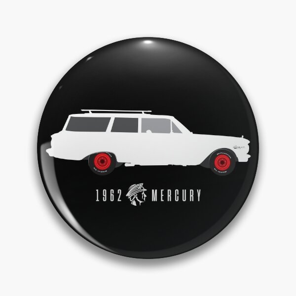 Item preview, 1962 Mercury Comet Station Wagon ~WHITE designed and sold by Splinterwear.