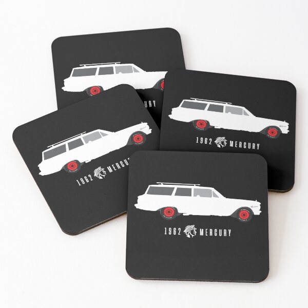Item preview, 1962 Mercury Comet Station Wagon ~WHITE designed and sold by Splinterwear.