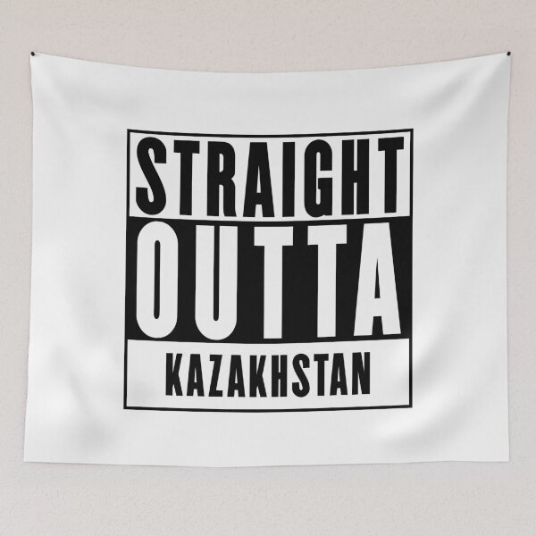 Item preview, Straight Outta Kazakhstan designed and sold by RandomStuffShop.