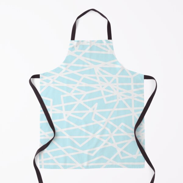 Item preview, Light Blue with White Geometric Lines designed and sold by Whoopsidoodle.