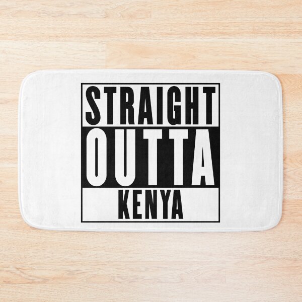 Item preview, Straight Outta Kenya designed and sold by RandomStuffShop.