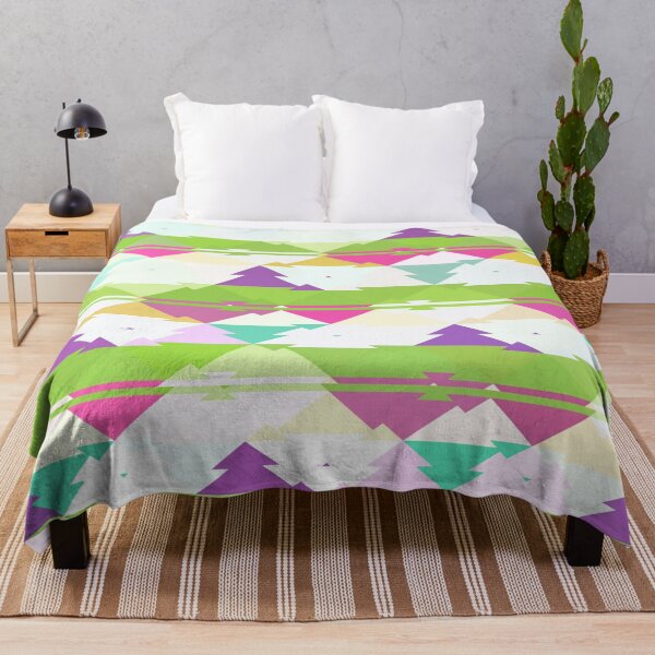 Item preview, Cute Funky geometric Triangles Pattern funny gift for digital art lovers designed and sold by AYACHI90.