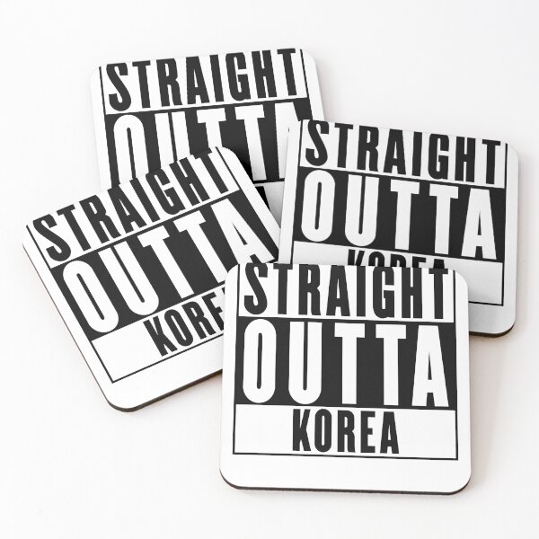 Item preview, Straight Outta Korea designed and sold by RandomStuffShop.