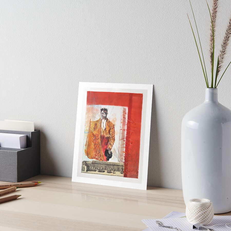 Torero Espanol Art Board Print