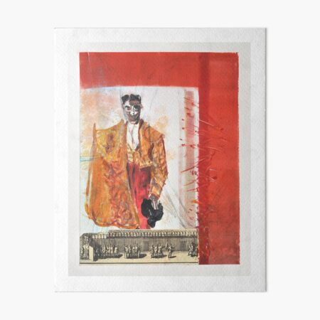 Torero Espanol Art Board Print