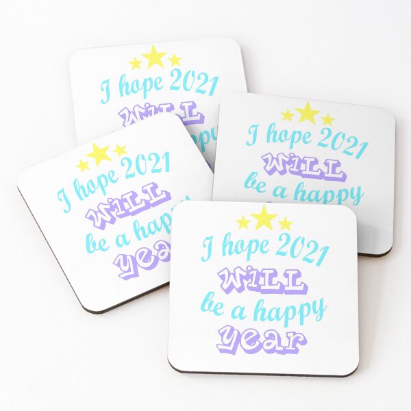 Item preview,  I hope 2021 will be a happy year, gift idea for happy now year     designed and sold by Mac Store.