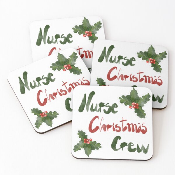 Item preview, Emergency Crew Nurse Christmas Crew designed and sold by StickerToopia.