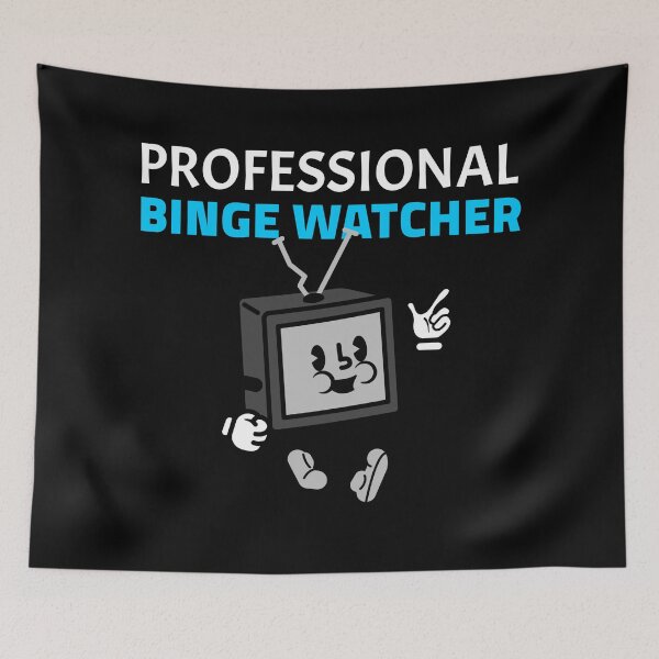 Item preview, Professional Binge Watcher Cool Design designed and sold by ChaiApparel.