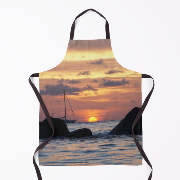 Item preview, Evening sunset at the beach in Tobago designed and sold by socialengineer.