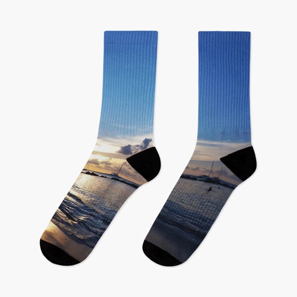 Item preview, Evening sunset at the beach designed and sold by socialengineer.