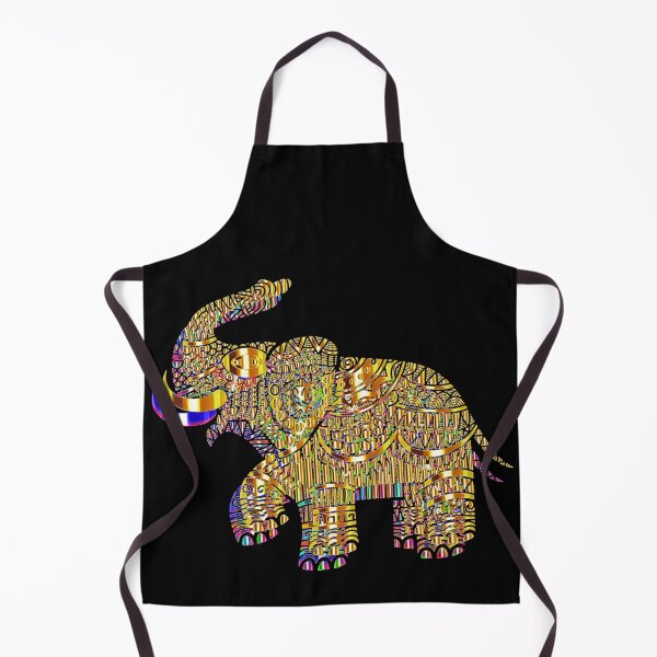 Item preview, Golden Jewel Toned Elephant designed and sold by RitaMaye.