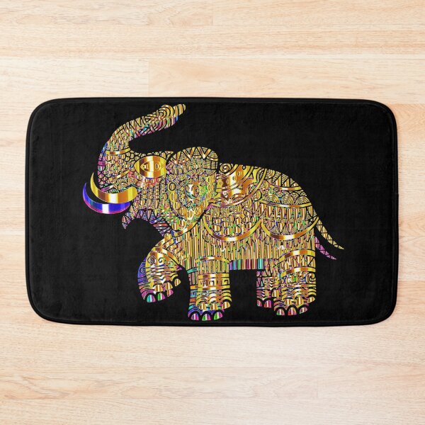 Item preview, Golden Jewel Toned Elephant designed and sold by RitaMaye.