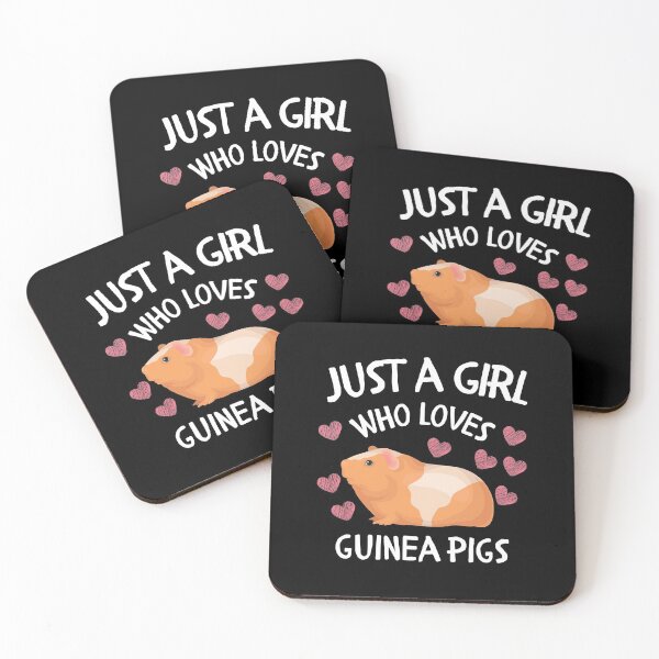 Item preview, Just  A Girl Who Loves Guinea Pigs designed and sold by Sutra-Lotus-Co.