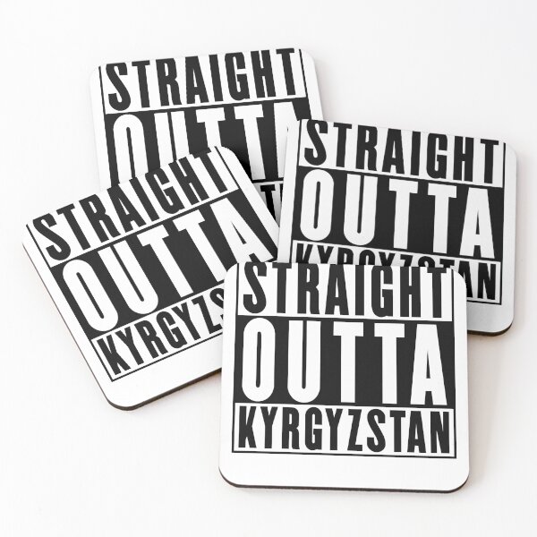 Item preview, Straight Outta Kyrgyzstan designed and sold by RandomStuffShop.