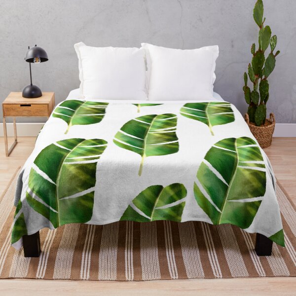 Item preview, Watercolor Banana Leaf designed and sold by Em0523.