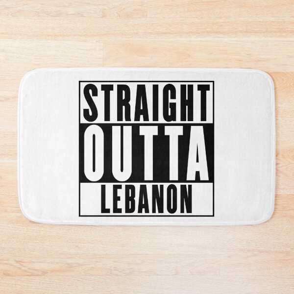Item preview, Straight Outta Lebanon designed and sold by RandomStuffShop.