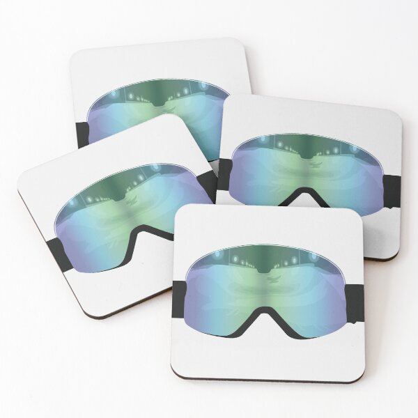 Item preview, Half pipe reflection in goggles designed and sold by Kaleb Ahrens.