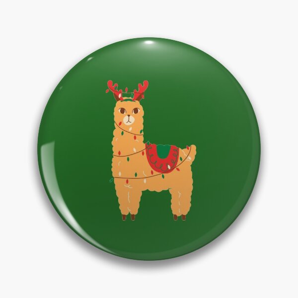 Item preview, Festive llama designed and sold by surfinghippos.
