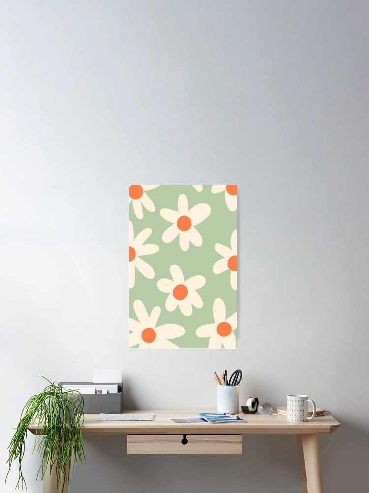 Thumbnail 2 of 3, Poster, Flower pattern designed and sold by Rabiah00.