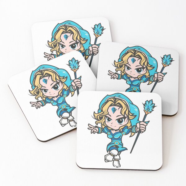 Item preview, Cartoon Rylai - the Crystal Maiden - Dota 2 designed and sold by ArtxcL.