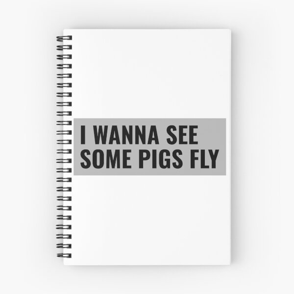 Item preview, I Wanna See Some Pigs Fly designed and sold by DiscGolfTees.