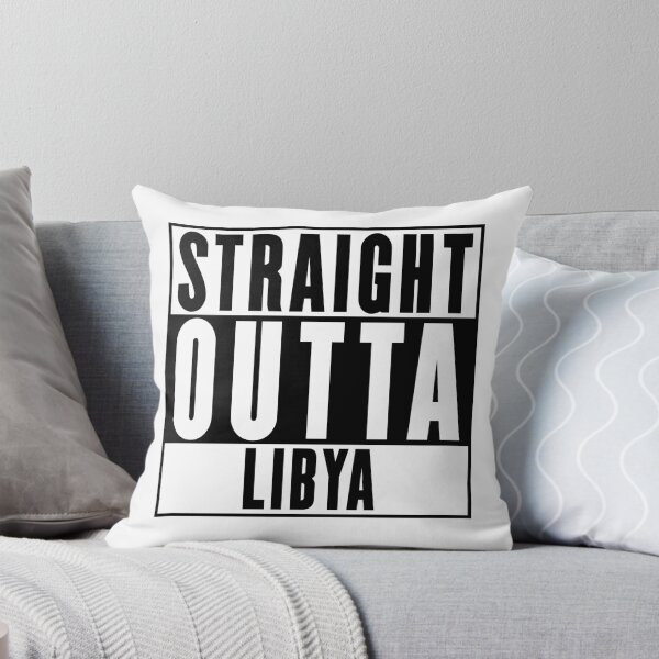 Item preview, Straight Outta Libya designed and sold by RandomStuffShop.