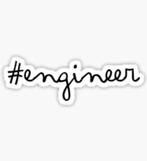 #engineer Sticker