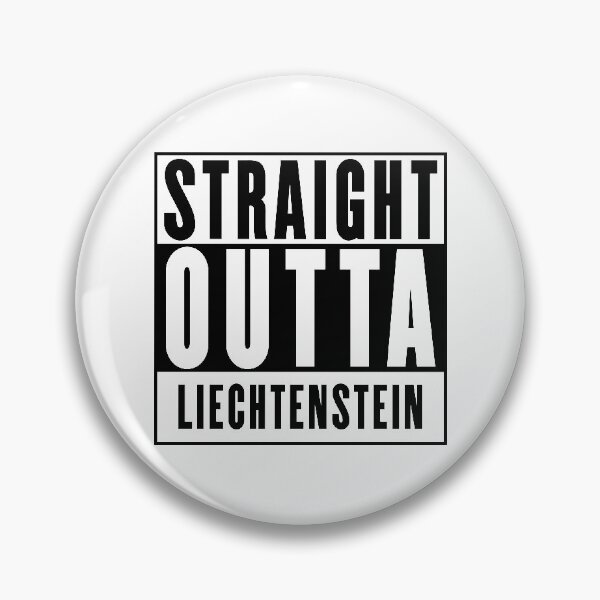 Item preview, Straight Outta Liechtenstein designed and sold by RandomStuffShop.