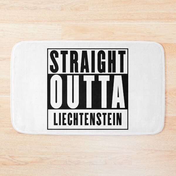 Item preview, Straight Outta Liechtenstein designed and sold by RandomStuffShop.