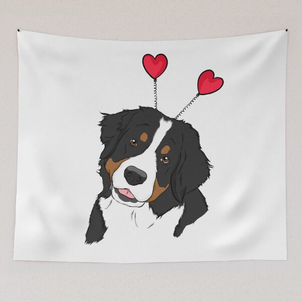 Item preview, Bernese Mt. Dog - Valentine  designed and sold by rmcbuckeye.