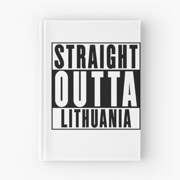 Item preview, Straight Outta Lithuania designed and sold by RandomStuffShop.