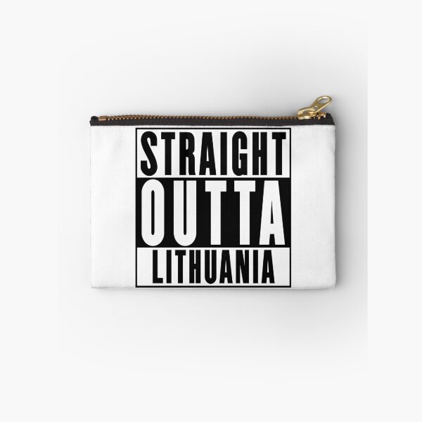 Item preview, Straight Outta Lithuania designed and sold by RandomStuffShop.