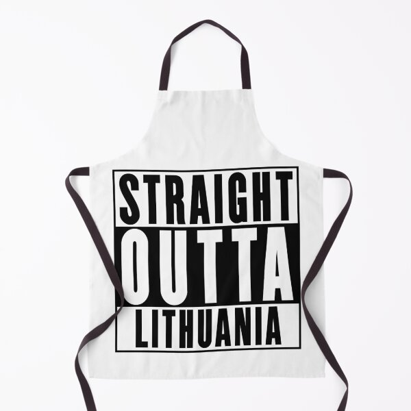 Item preview, Straight Outta Lithuania designed and sold by RandomStuffShop.