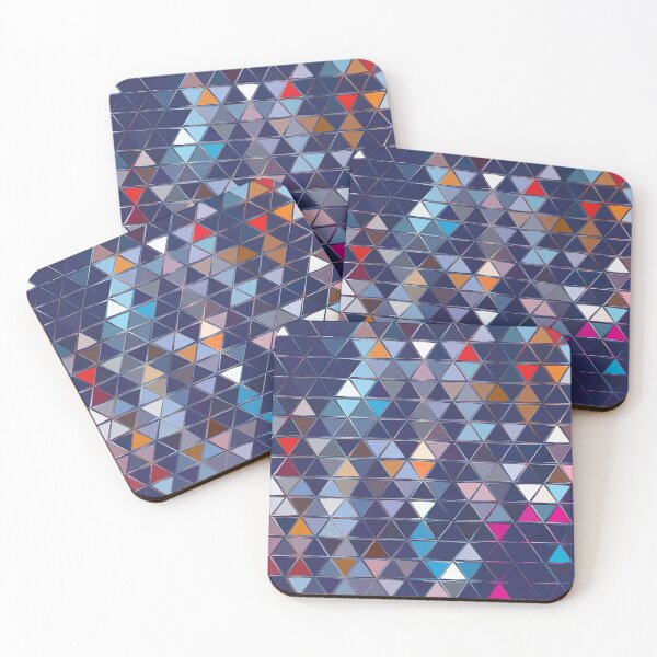 Item preview, Cute Funky geometric Triangles Pattern funny gift for digital art lovers  designed and sold by AYACHI90.