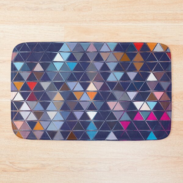 Item preview, Cute Funky geometric Triangles Pattern funny gift for digital art lovers  designed and sold by AYACHI90.