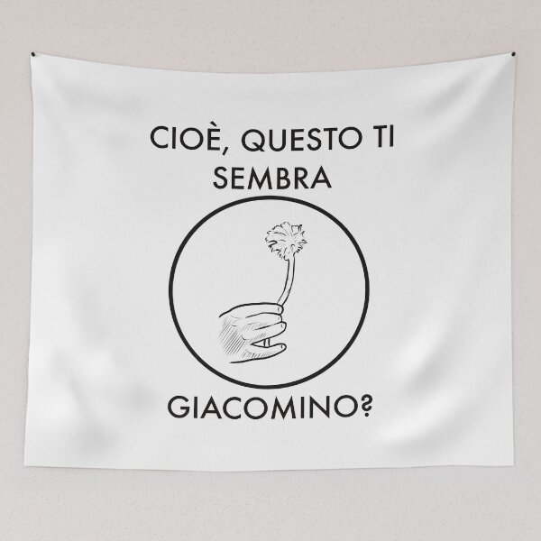 Item preview, Cioè, questo ti sembra Giacomino? designed and sold by Alessandraelena.