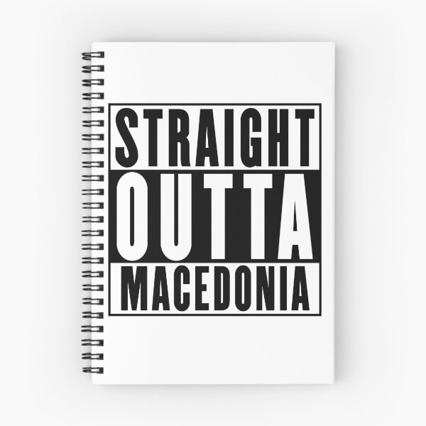 Item preview, Straight Outta Macedonia designed and sold by RandomStuffShop.