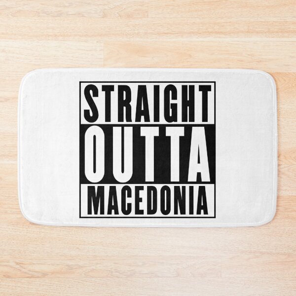 Item preview, Straight Outta Macedonia designed and sold by RandomStuffShop.