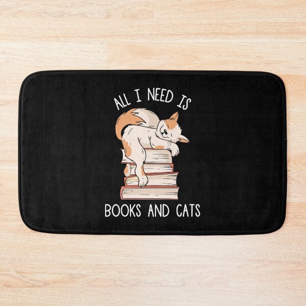 Item preview, All I Need Is Books And Cats designed and sold by OnepixArt.